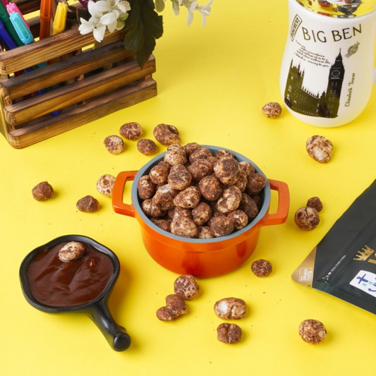 Makhana Big Size - Caramel (60G each) | COMBO PACK OF 4