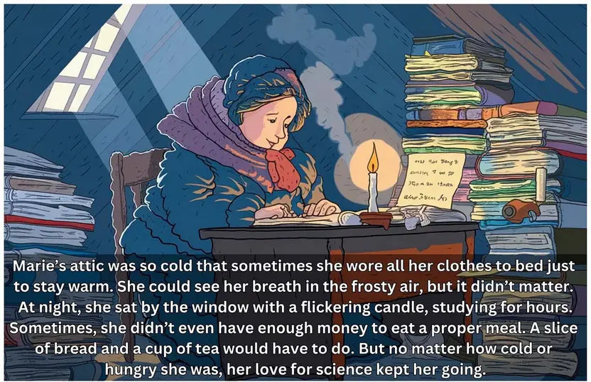 Marie Curie: The Girl Who Lit Up the World (English - Pack of 2)