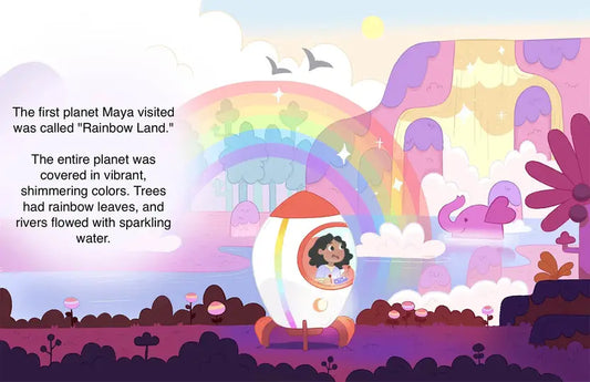 Story book - Maya’s Magical Rocket Adventure (English - Pack of 2)