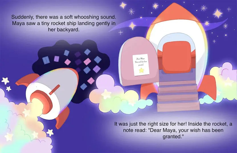 Story book - Maya’s Magical Rocket Adventure (English - Pack of 2)