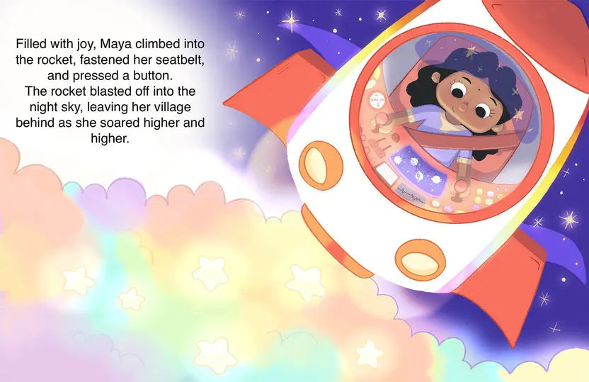Story book - Maya’s Magical Rocket Adventure (English - Pack of 2)