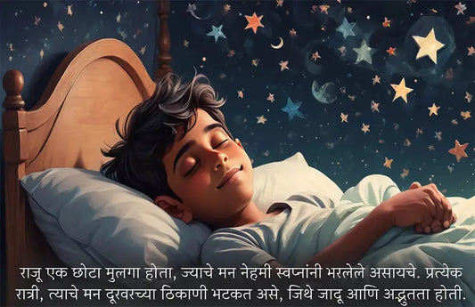 Raju and the Garden of Kites: A Dream Adventure (Marathi - Story book)