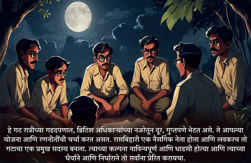 The Brave Journey of Rasbihari Bose: A Tale of Courage and Freedom (Marathi - Pack of 2)