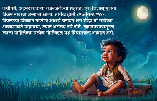 The Starry Dreams of Dr. Vikram Sarabhai (Marathi - Pack of 2)