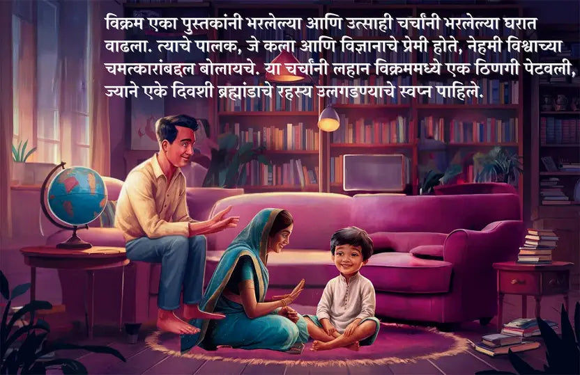 The Starry Dreams of Dr. Vikram Sarabhai (Marathi - Pack of 2)