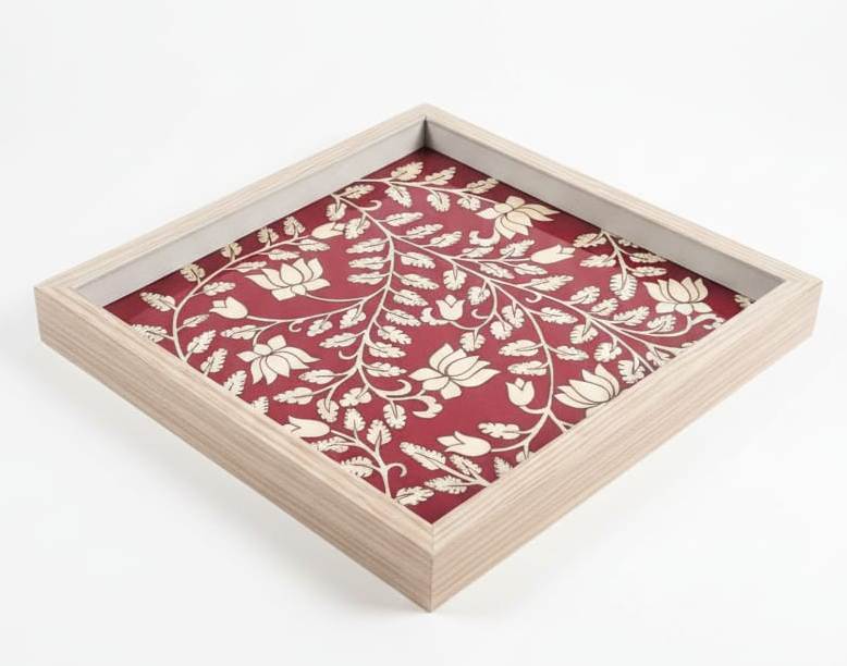 Asorted Tray - Kalamkari Art - Handcrafted (9 X 9)