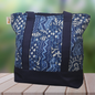 Tote Bag - Canvas with Indigo Patch work (Indigo Bag - 2KG)