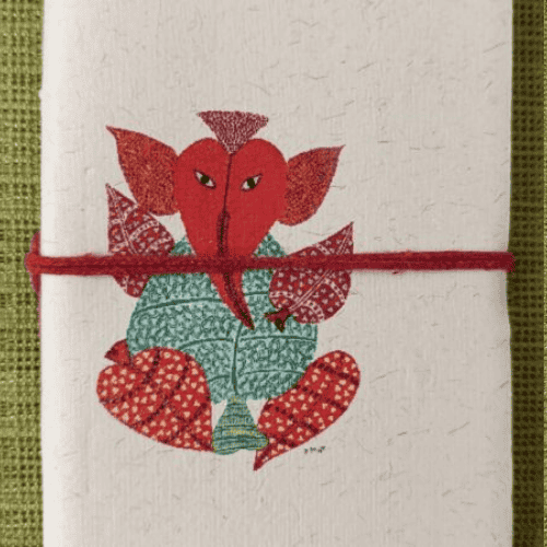 Handmade Paper Diary - Ganesh