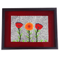 Gond Art Trays - Flowers - (12x9)