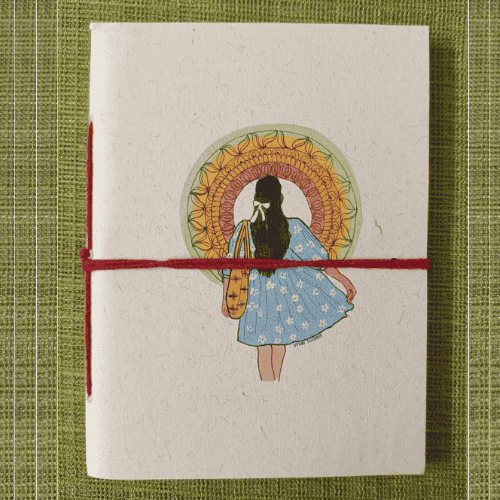 Handmade Paper Diary - Horizon Theme