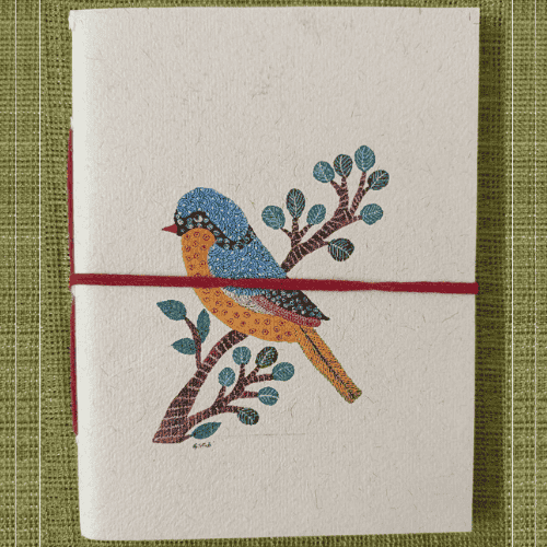 Handmade Paper Diary - Humming Bird