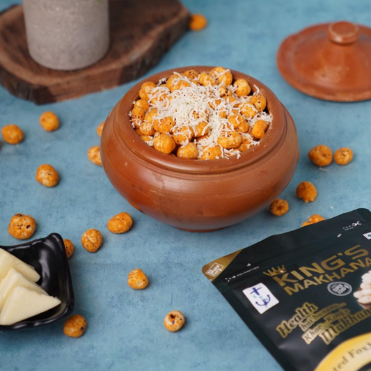 Makhana - Cheddar Cheese (Big Size - Combo Pack 4 - 60g Each)