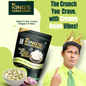 Makhana Big Size - Cream-N-Onion, Salted (60g Each) - Pack of 2