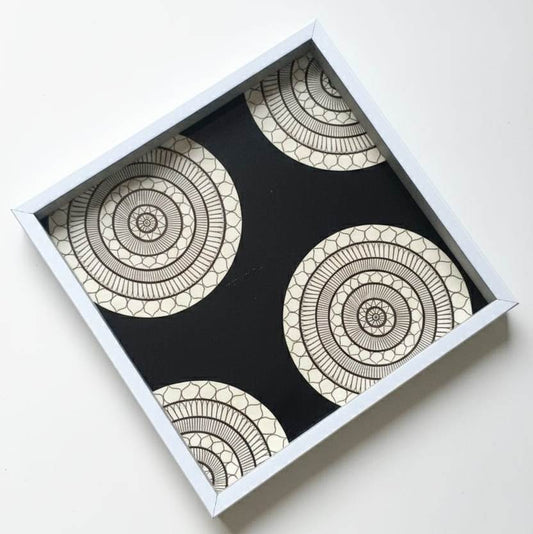 Asorted Tray - Maldala Art - Handcrafted (9 X 9)