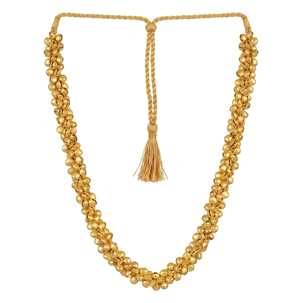 Neckpiece - Plain Ghungroo