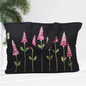Tote Bag Black canvas with Hand embroidery (Dipti Bag - 3 KG)