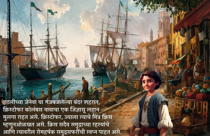 Columbus and the New World Adventure (Marathi - Pack of 2)
