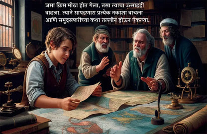 Columbus and the New World Adventure (Marathi - Pack of 2)