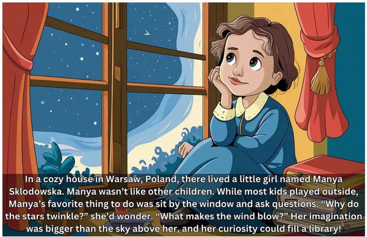 Marie Curie: The Girl Who Lit Up the World (English - Pack of 2)