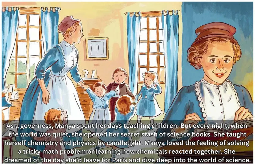 Marie Curie: The Girl Who Lit Up the World (English - Pack of 2)