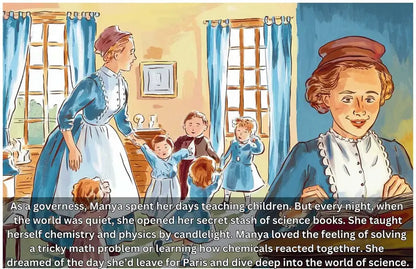 Marie Curie: The Girl Who Lit Up the World (English - Pack of 2)