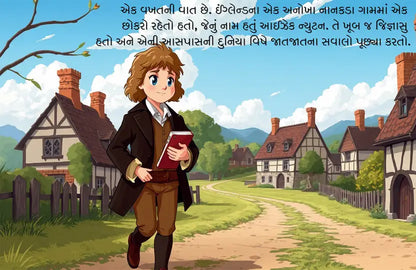 Newton and the Apple: The Gravity of Discovery (Gujarati Pack of 2)
