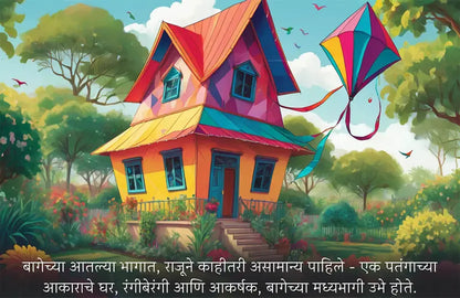 Raju and the Garden of Kites: A Dream Adventure (Marathi - Story book)