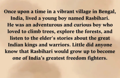 The Brave Journey of Rasbihari Bose: A Tale of Courage and Freedom (Marathi - Pack of 2)