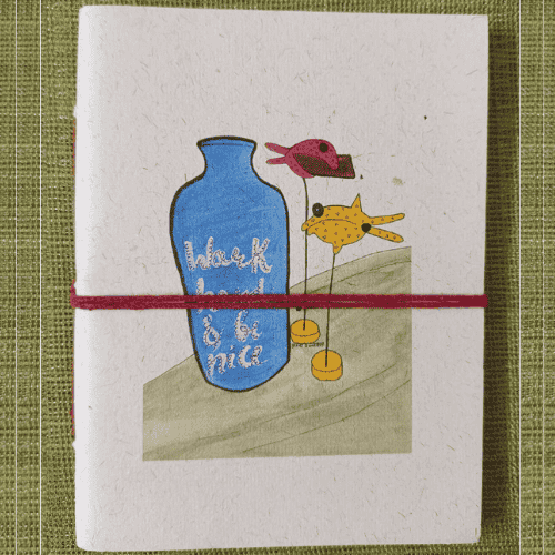 Handmade Paper Diary - Work